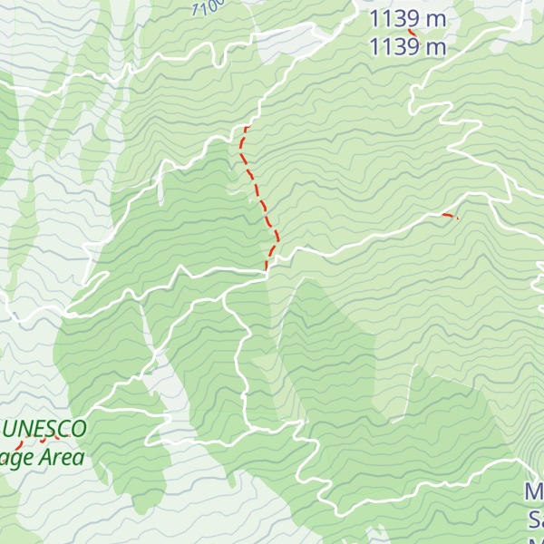 Map of Bivacco forestale Giovanni Saletti