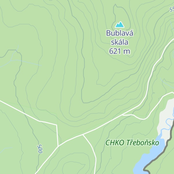 Map of Smírčí vrch