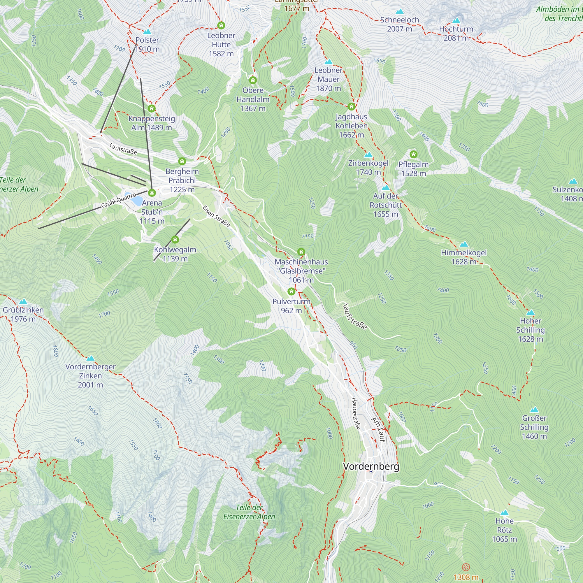 Pulverturm map