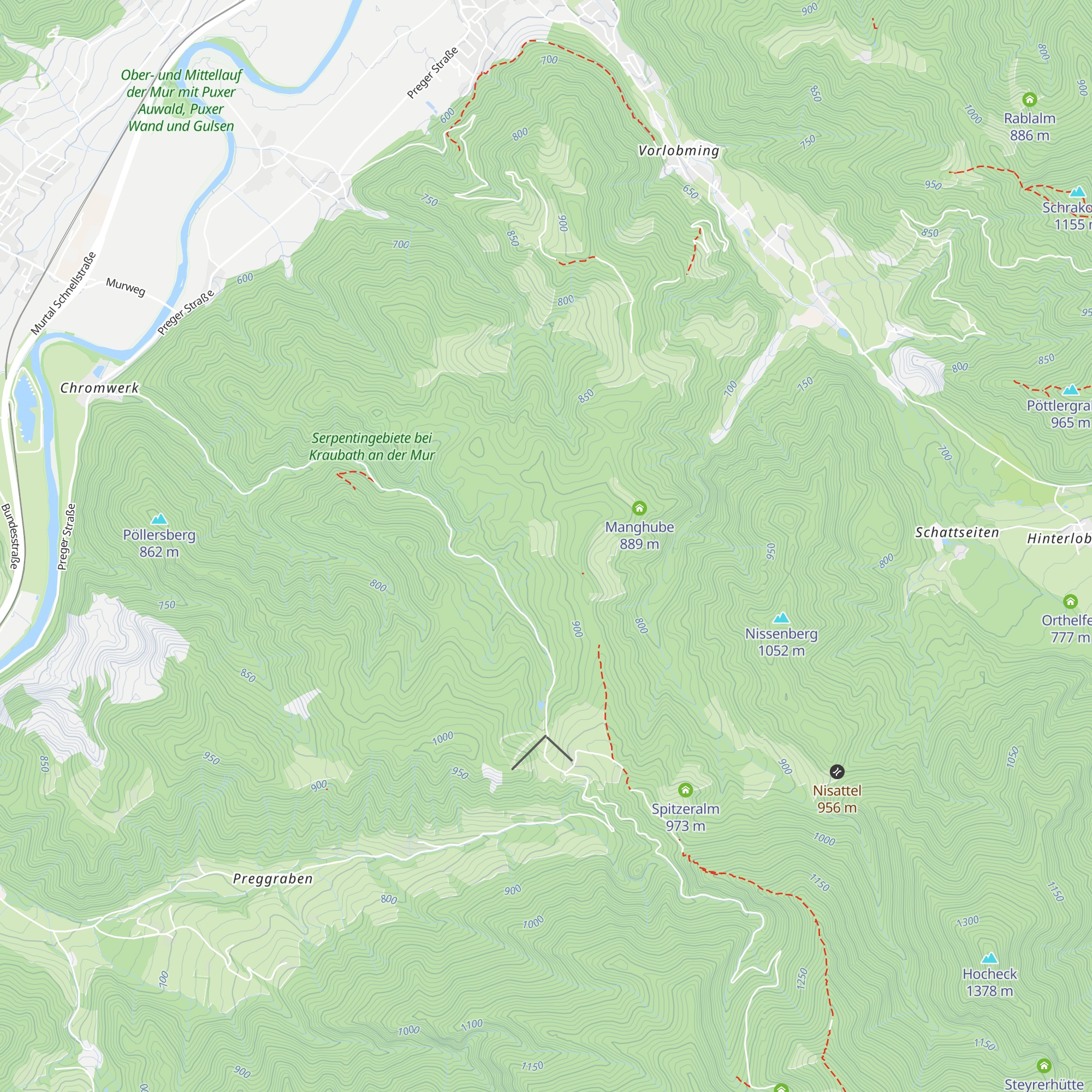 Fellhube map