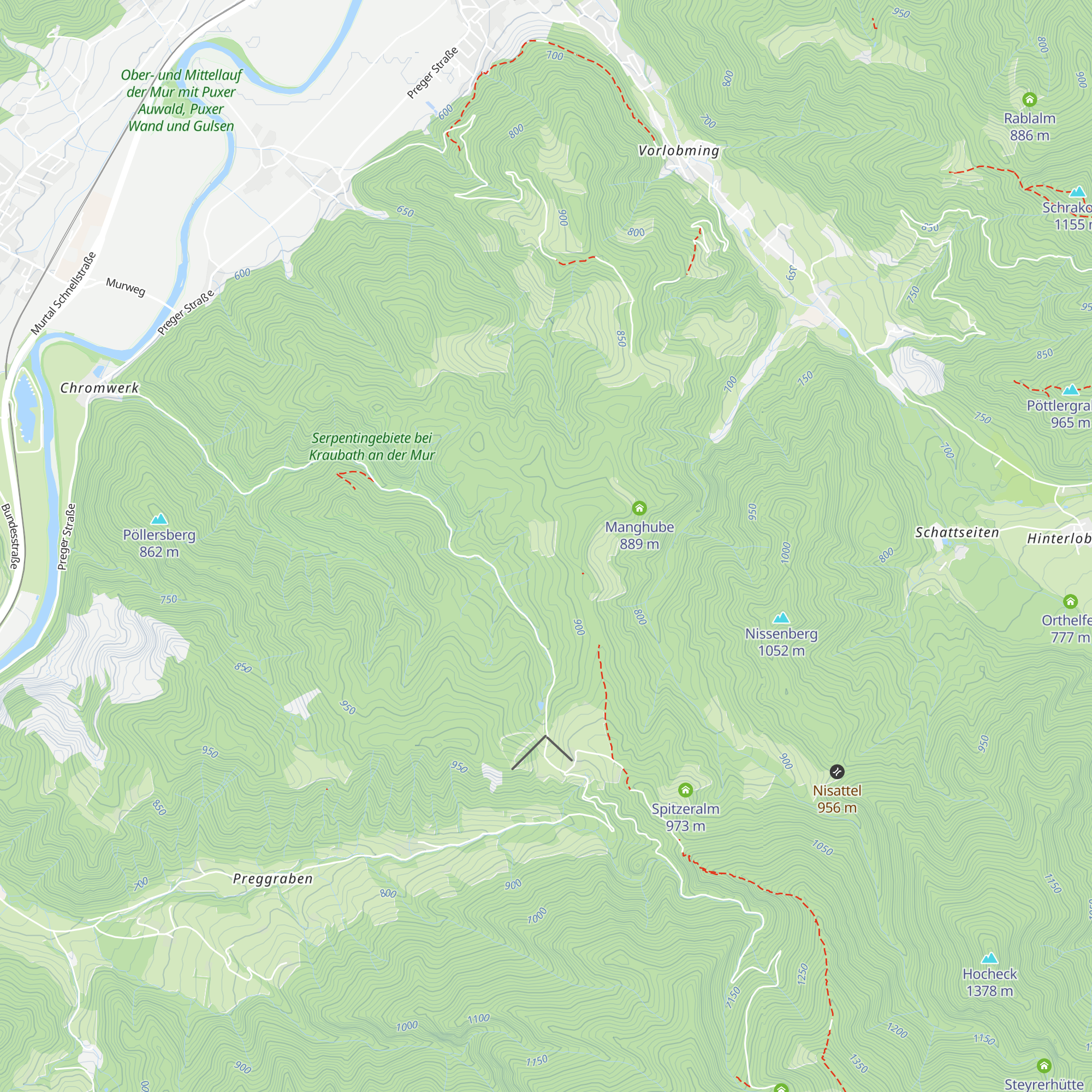 Fellhube map