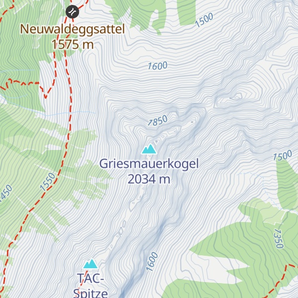 Map of Griesmauerkogel