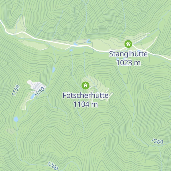 Map of Fötscherhütte