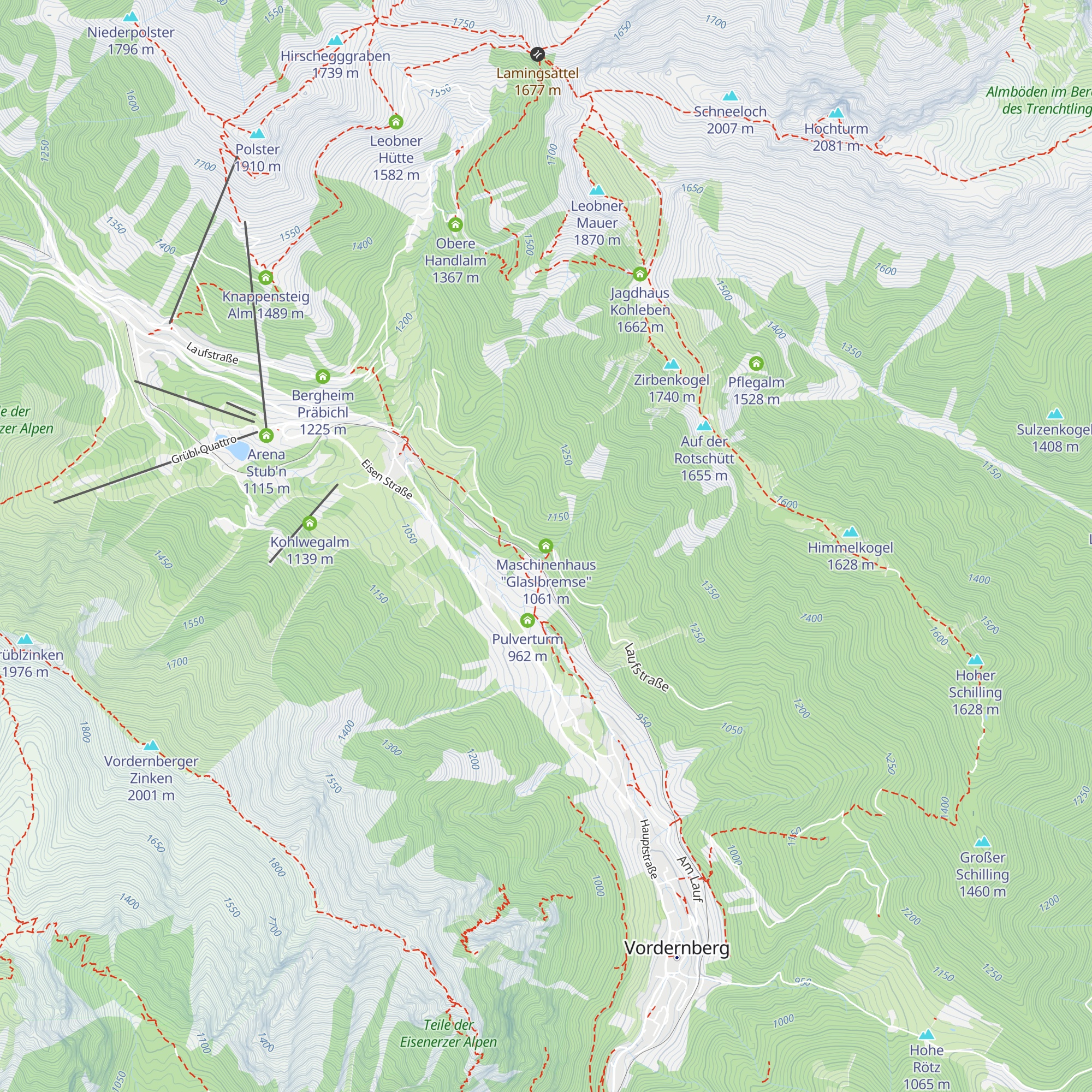 Maschinenhaus "Glaslbremse" map
