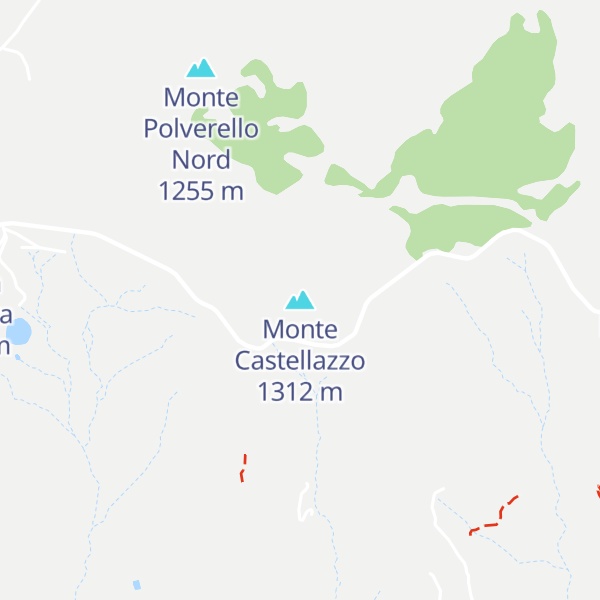 Map of Monte Castellazzo