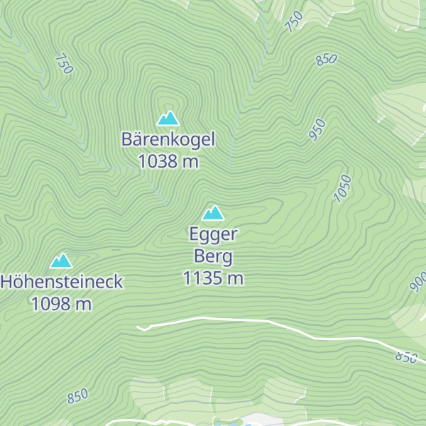 Map of Egger Berg