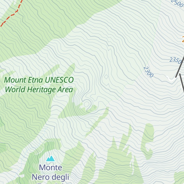 Map of Monte Nero