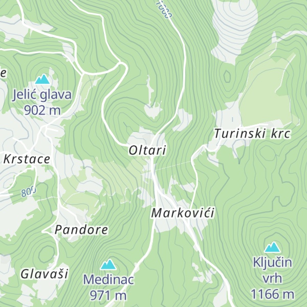 Map of Kuća Oltari