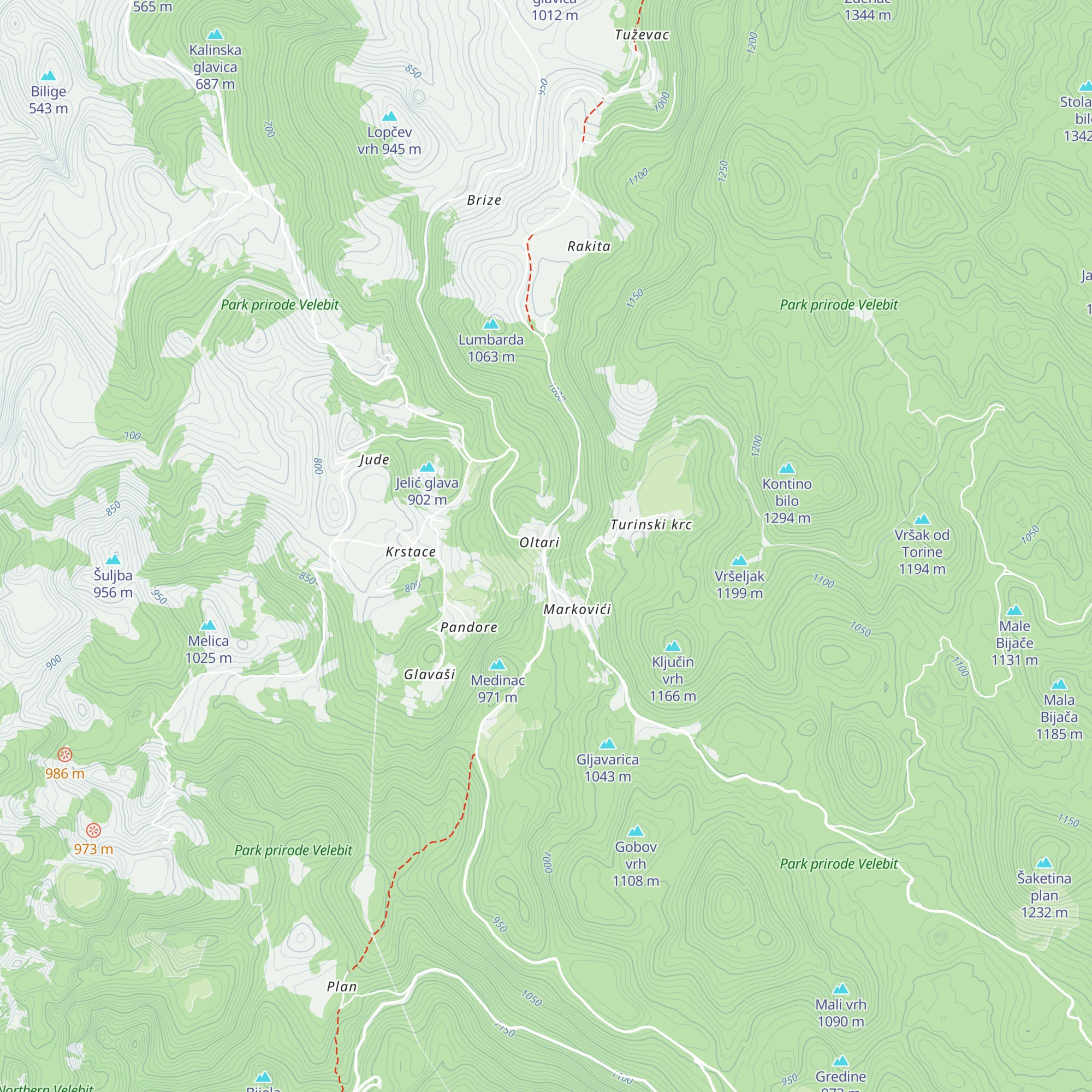 Kuća Oltari map