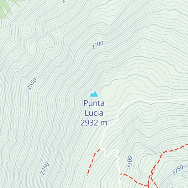 Map of Punta Lucia