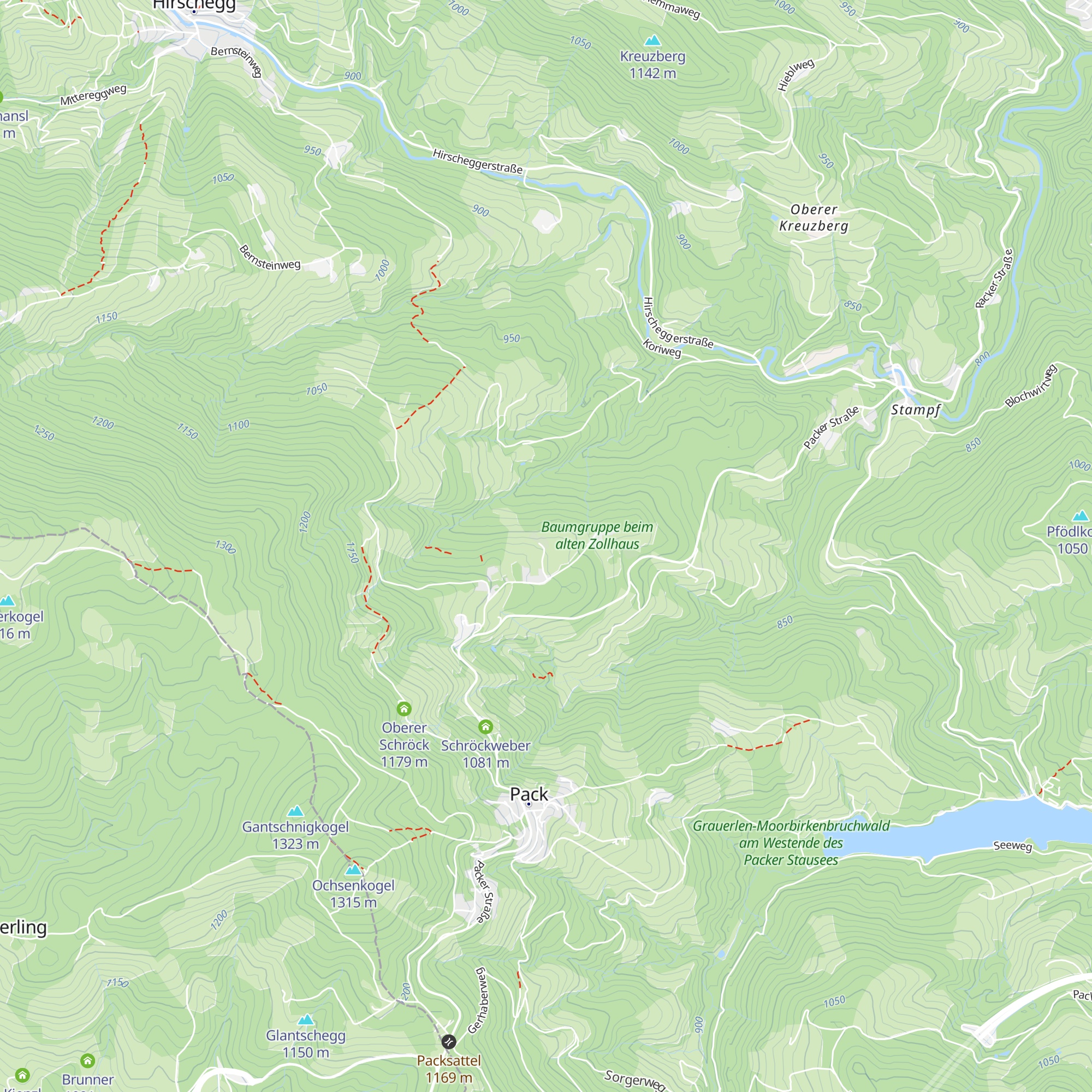 Grantnertomma map
