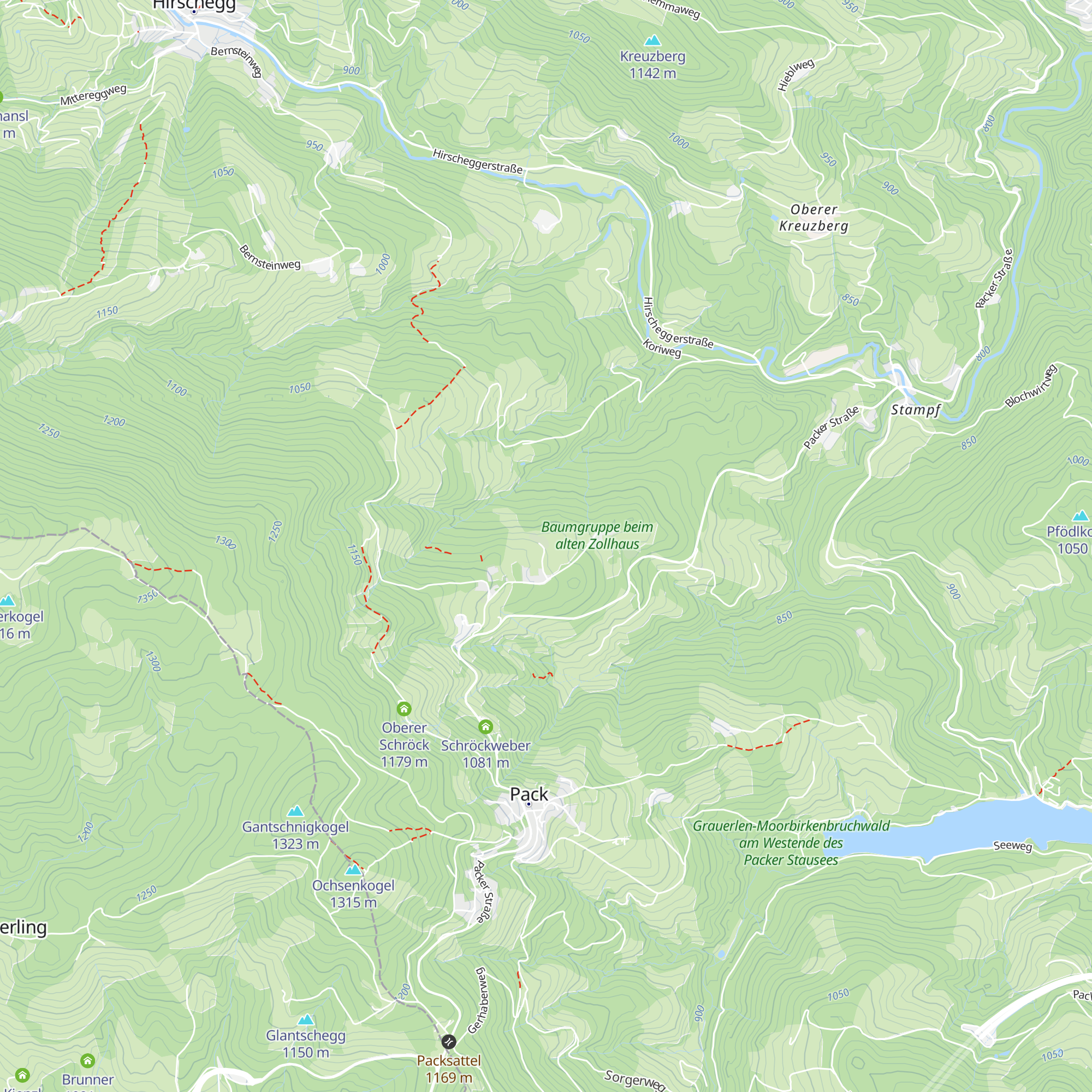 Grantnertomma map