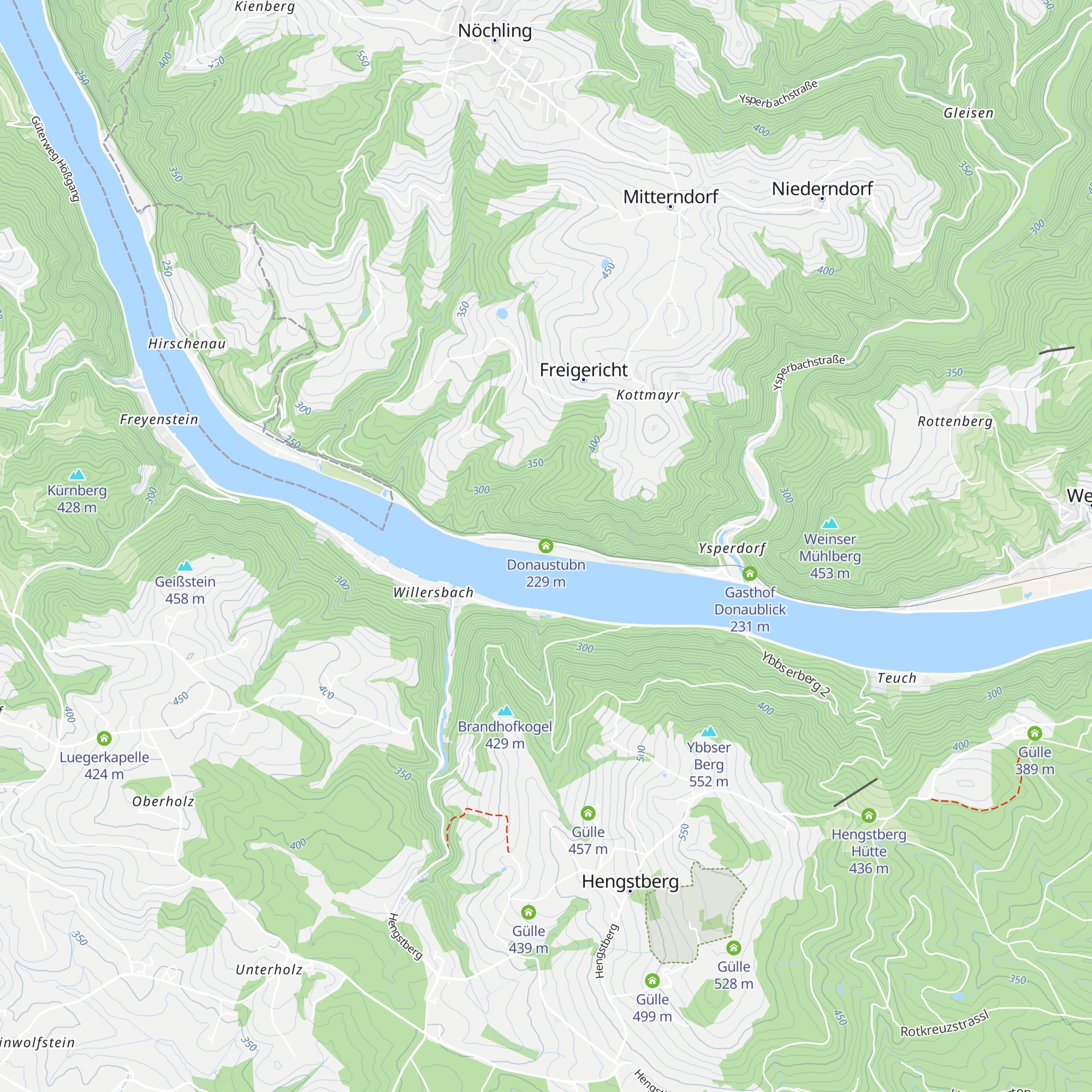 Donaustubn map