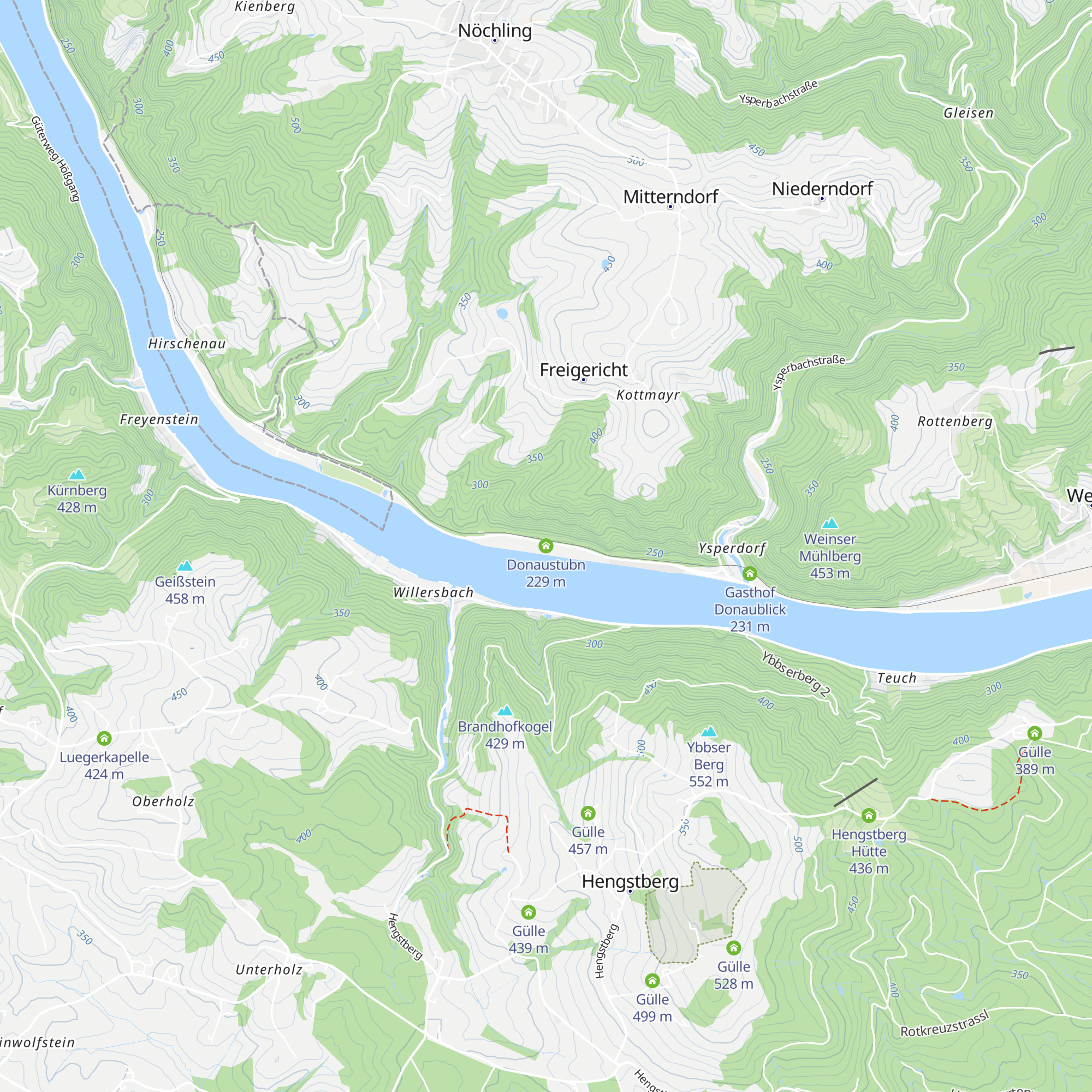Donaustubn map