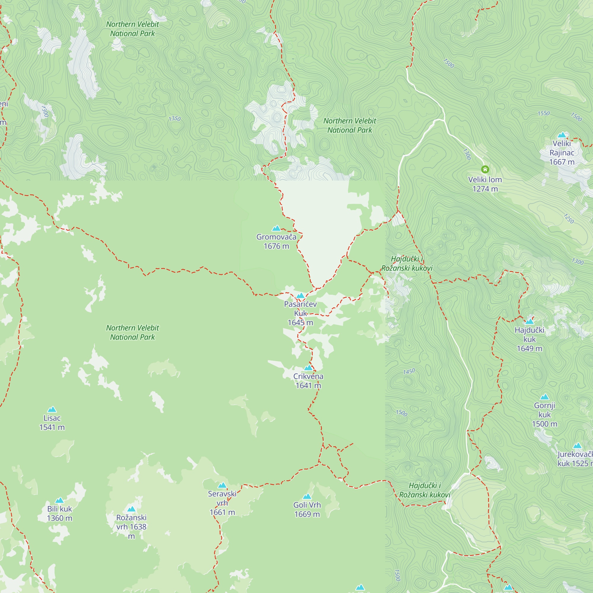 Rossijeva koliba map