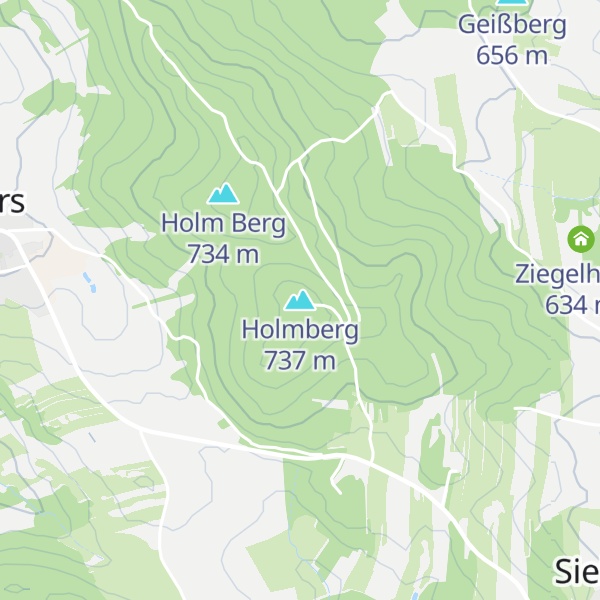 Map of Holmberg