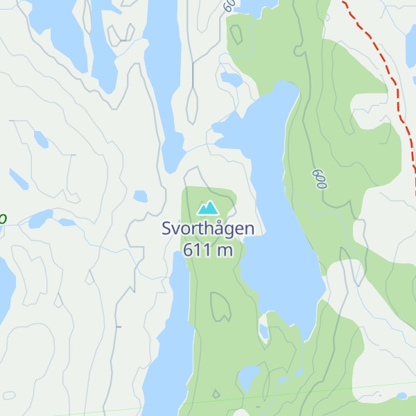 Map of Svorthågen