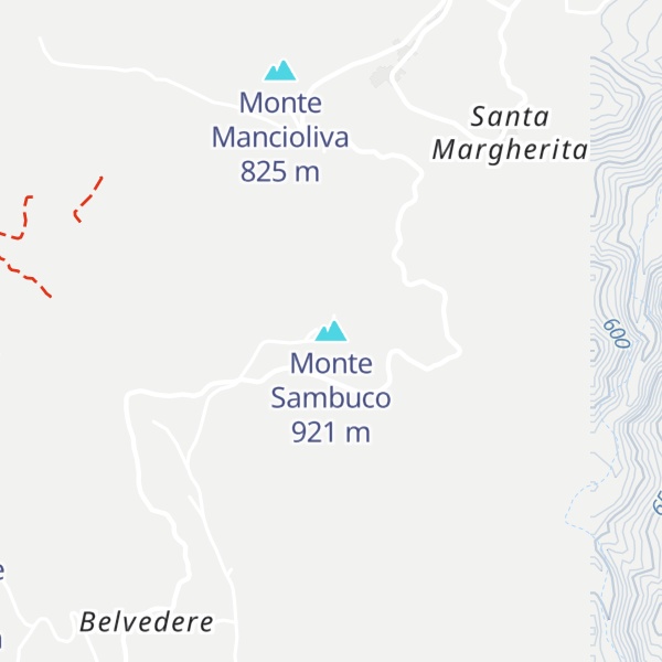 Map of Monte Sambuco