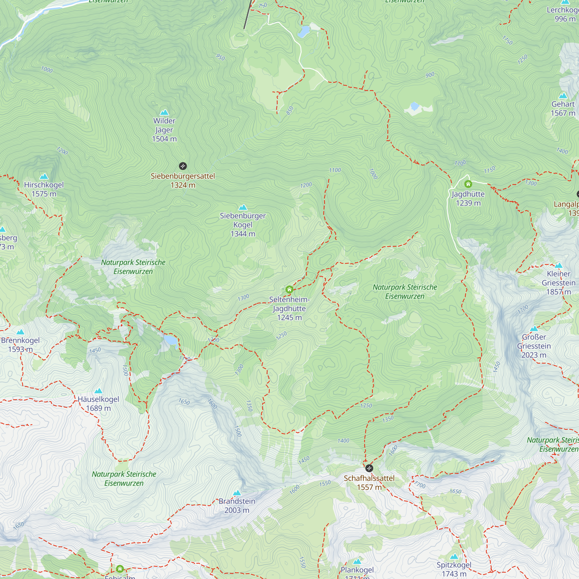Seltenheim-Jagdhütte map