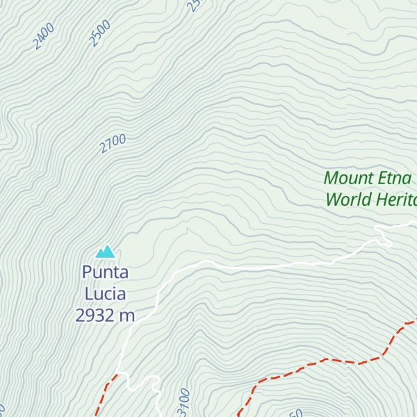 Map of Monte Cumìn