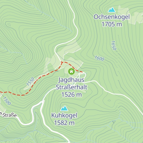 Map of Jagdhaus Straßerhalt