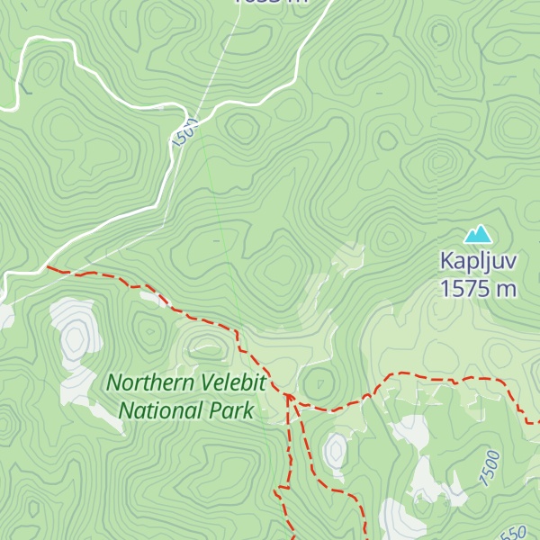 Map of Vrbanski vrh