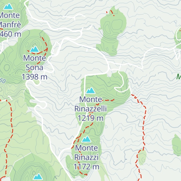 Map of Monte Rinazzelli