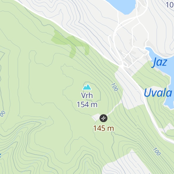 Map of Vrh