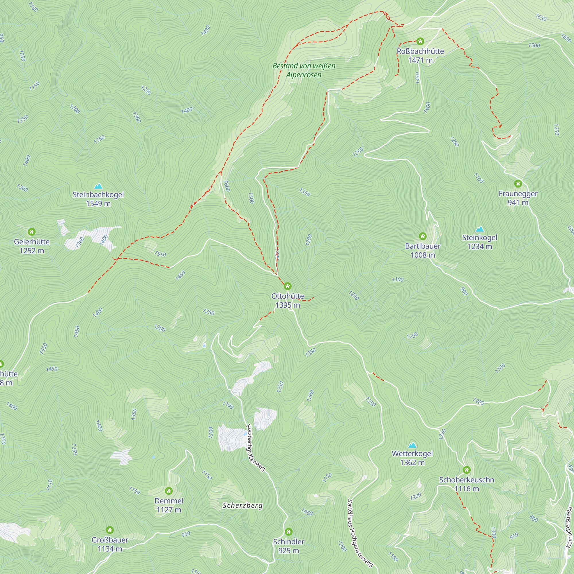 Sattelhaus - Oskar Schauer Haus map