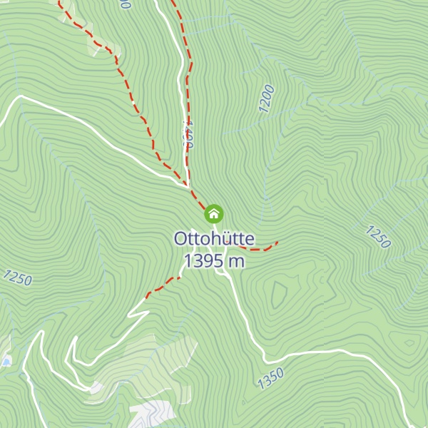 Map of Ottohütte