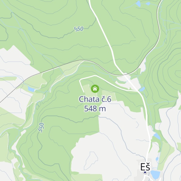 Map of Chata č.3