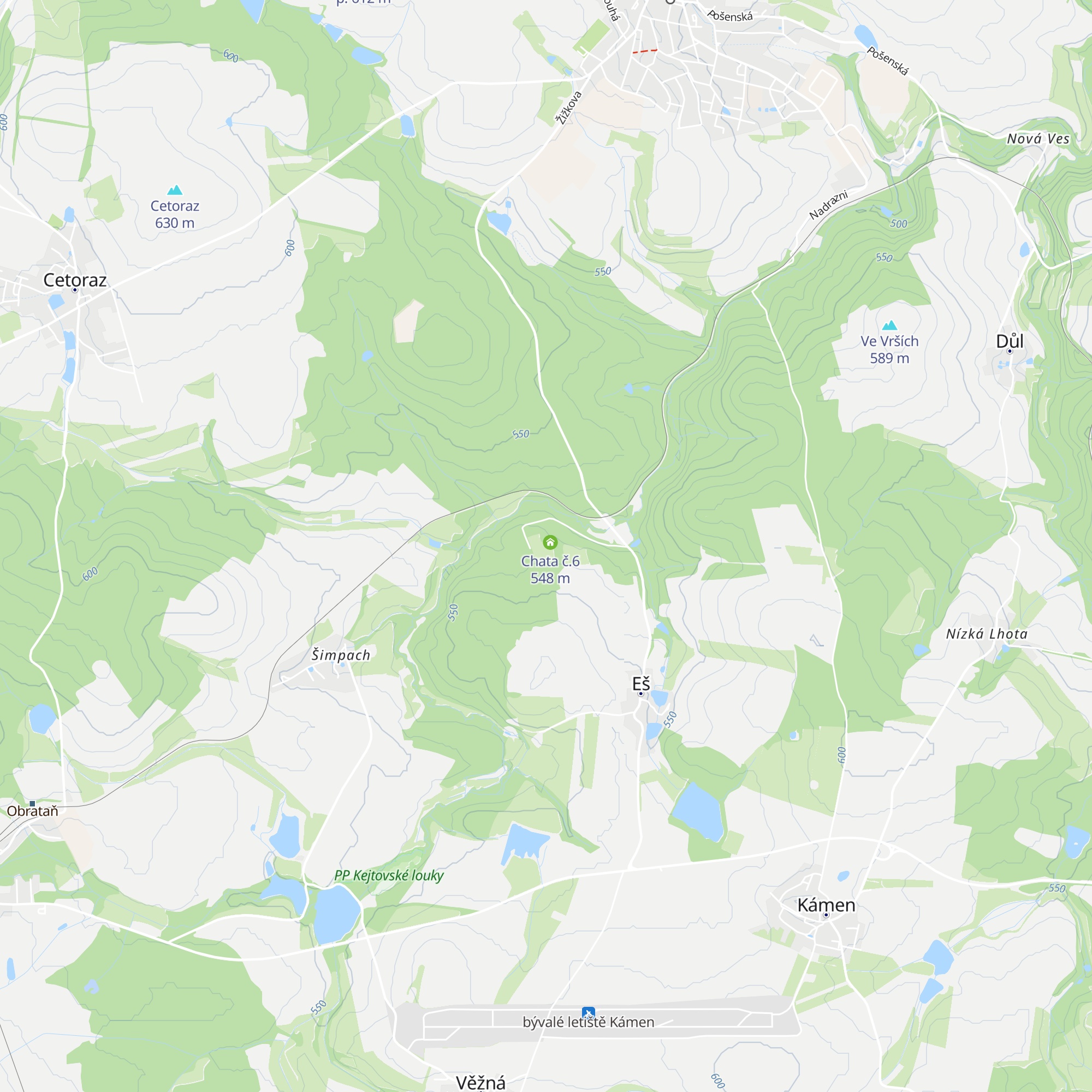 Chata č.4 map