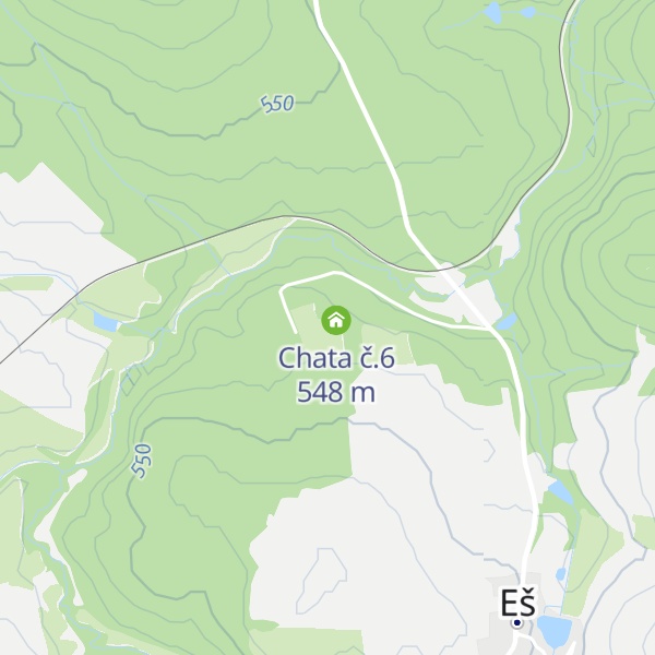 Map of Chata č.4