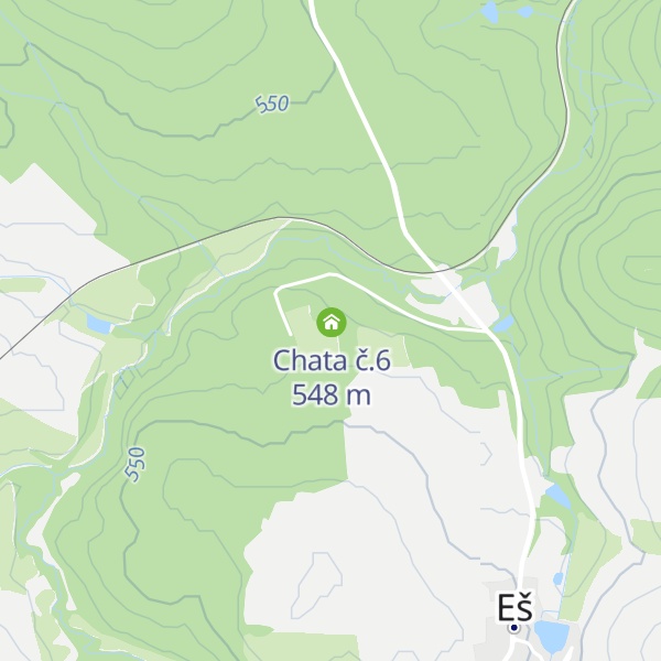 Map of Chata č.5