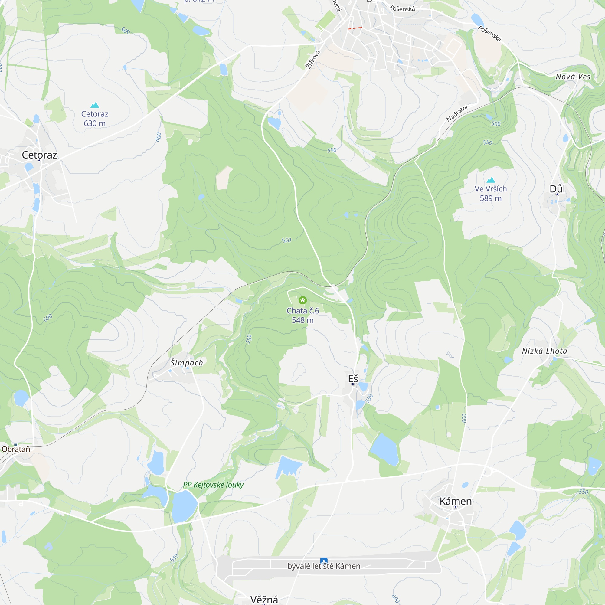 Chata č.5 map