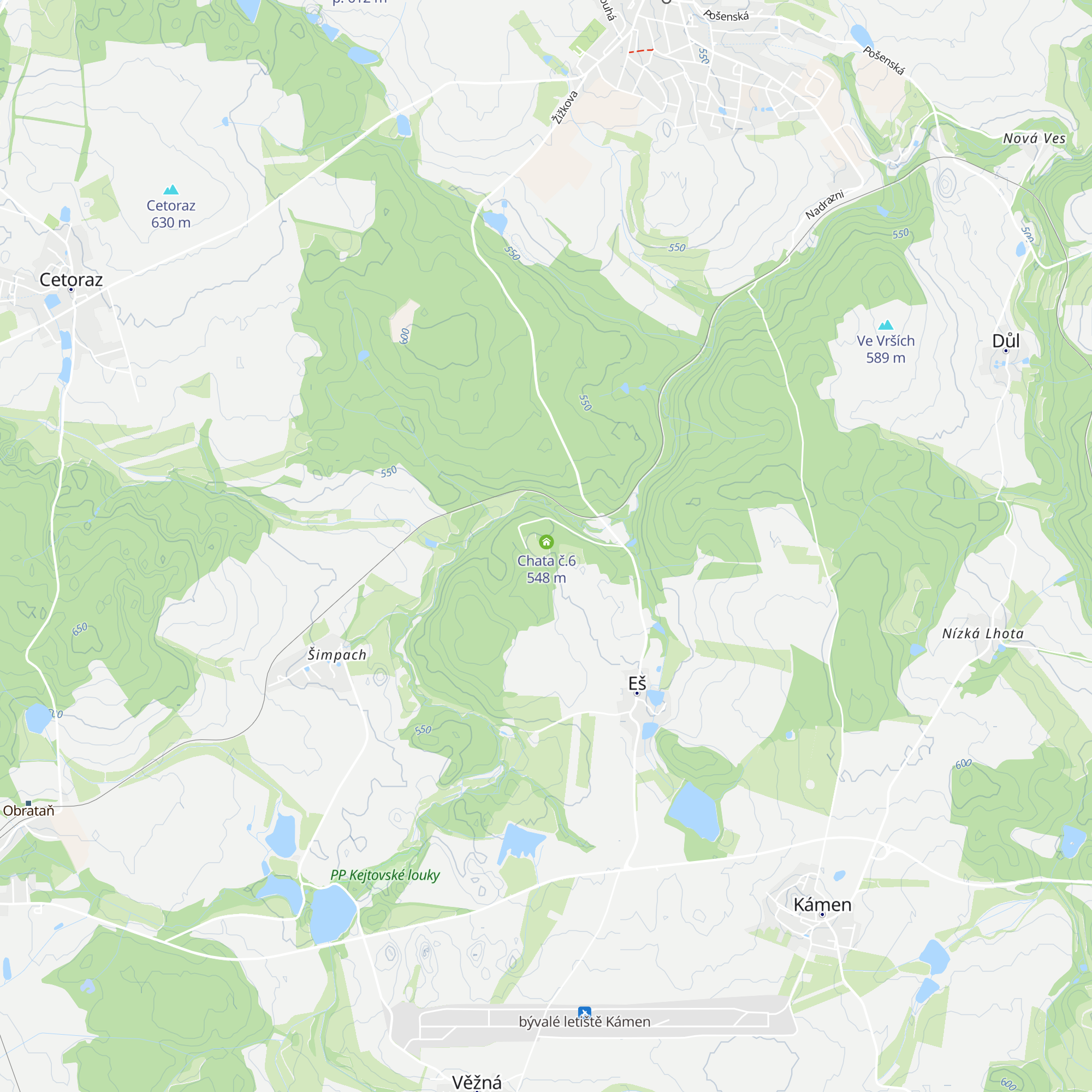 Chata č.5 map