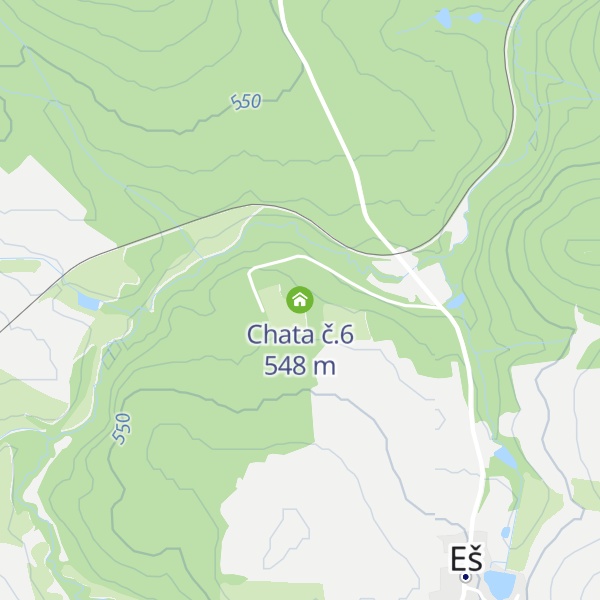 Map of Chata č.6