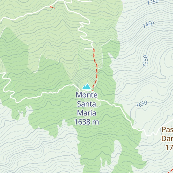 Map of Monte Santa Maria