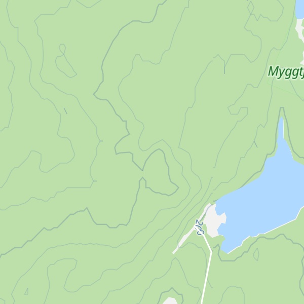 Map of Dammsjöberget