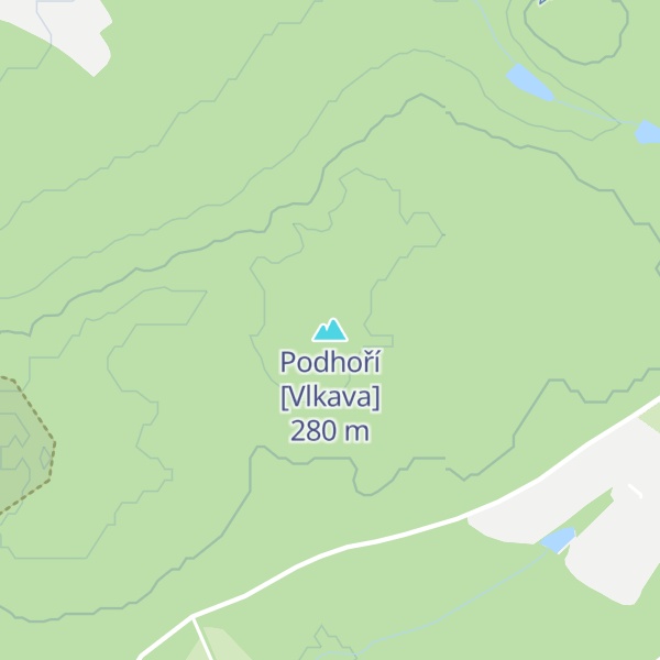 Map of Podhoří [Vlkava]
