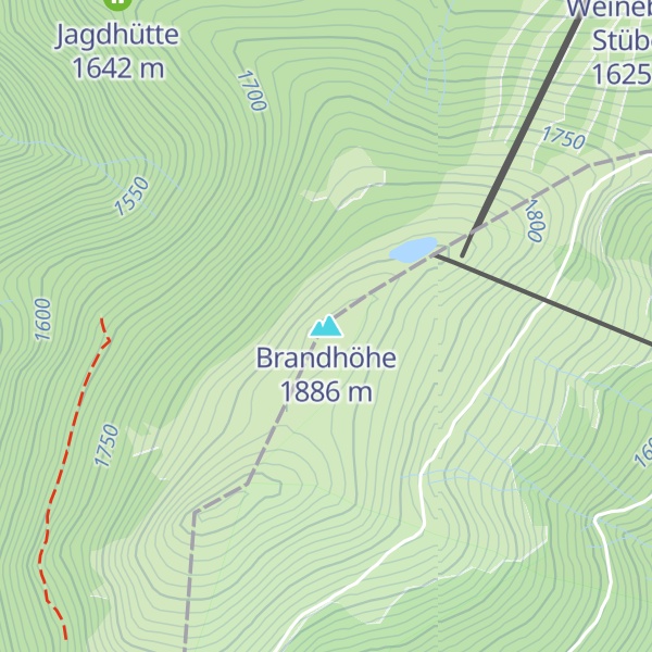 Map of Brandhöhe