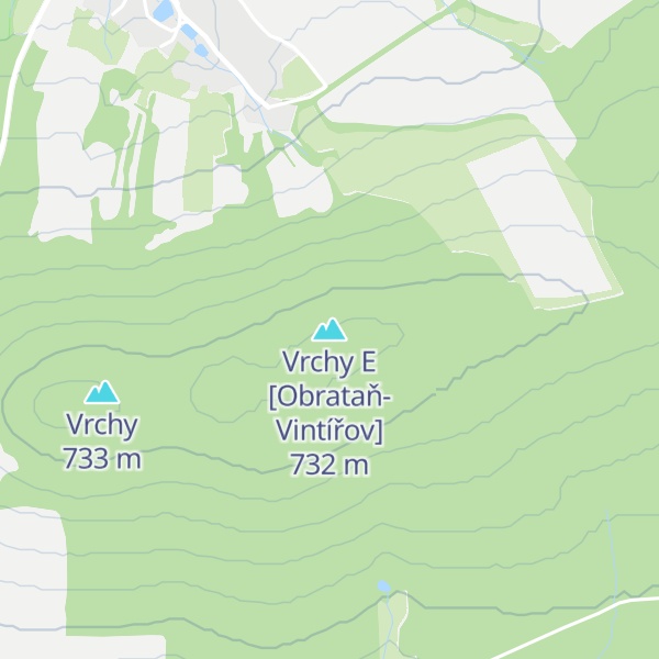 Map of Vrchy E [Obrataň-Vintířov]