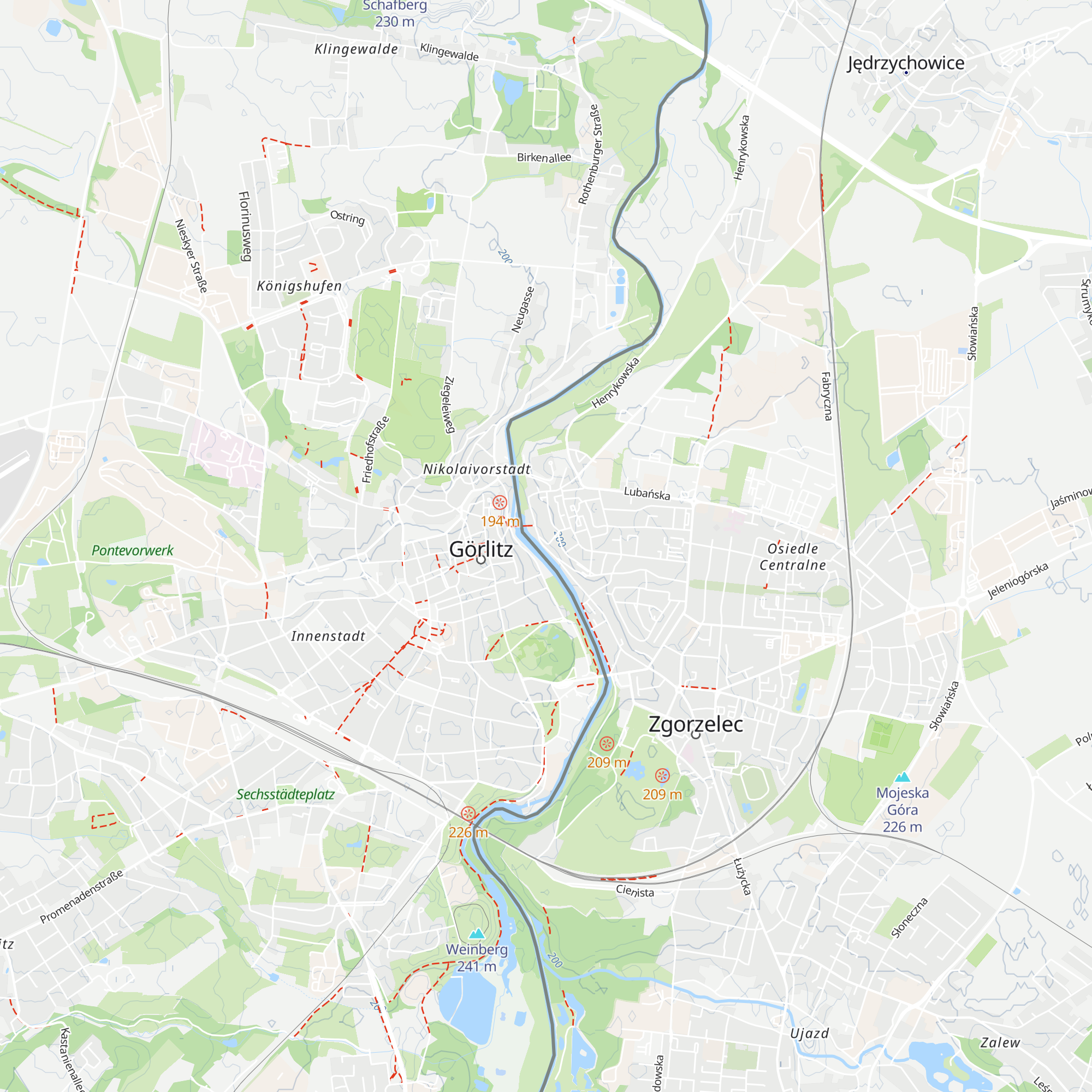 Tourist Information map