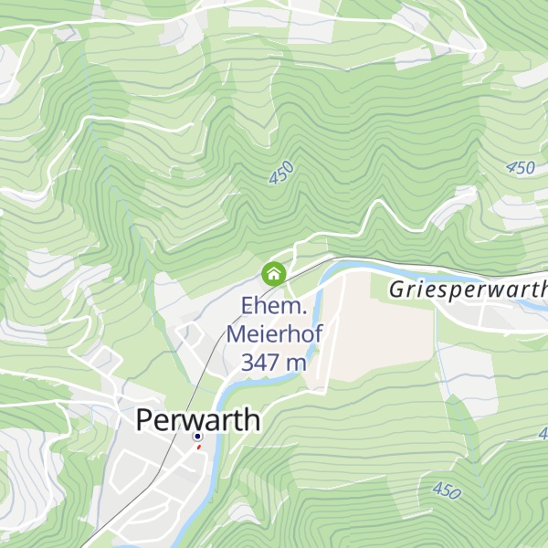 Map of Ehem. Meierhof