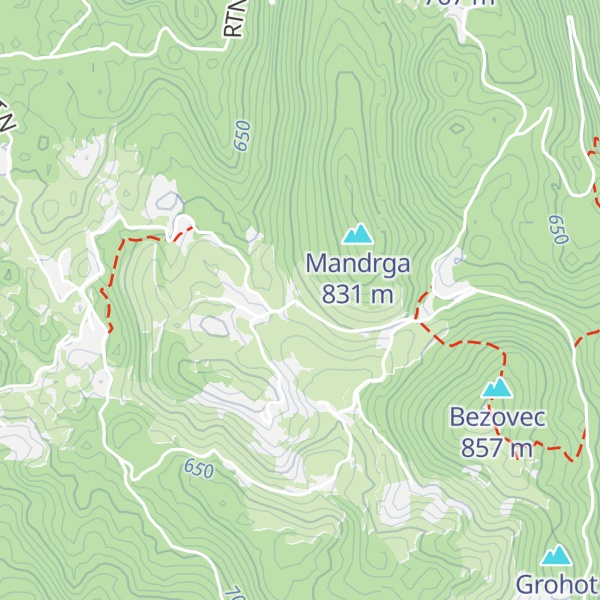 Map of Dom na Dobrovljah