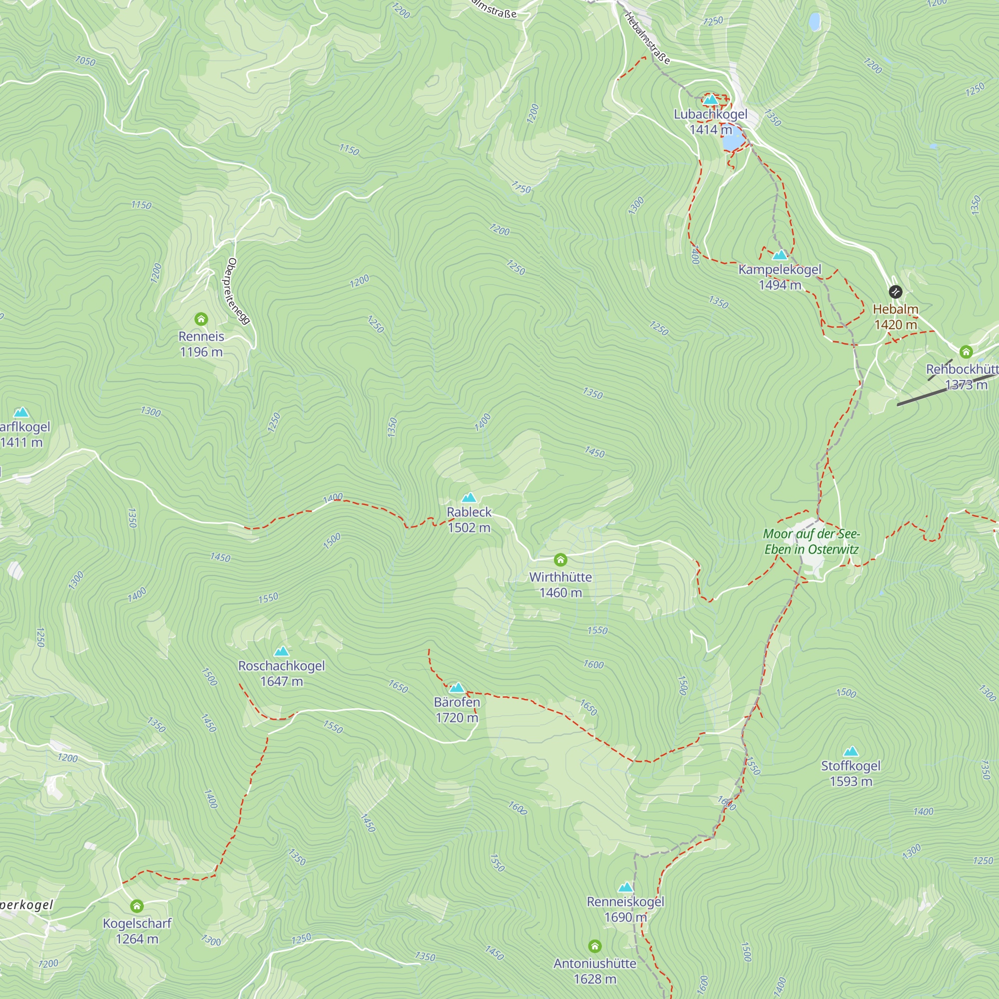 Sollhardhütte map