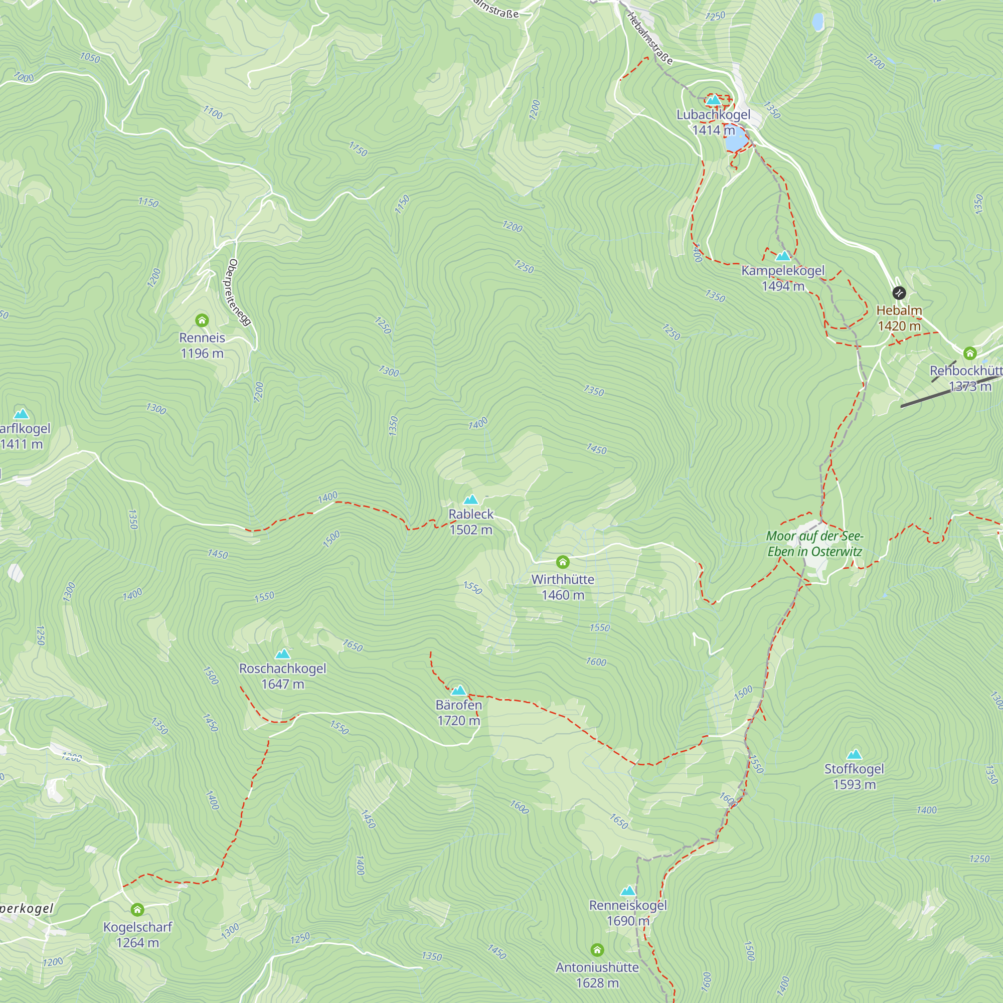 Sollhardhütte map