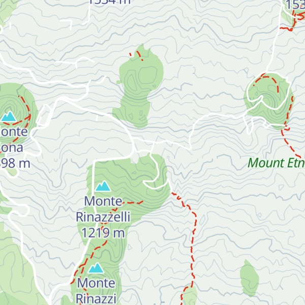 Map of Rifugio Monte Concilio 1265 m