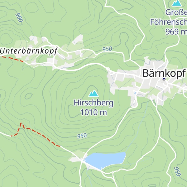 Map of Hirschberg