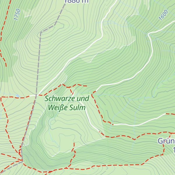 Map of Bärentalhütte